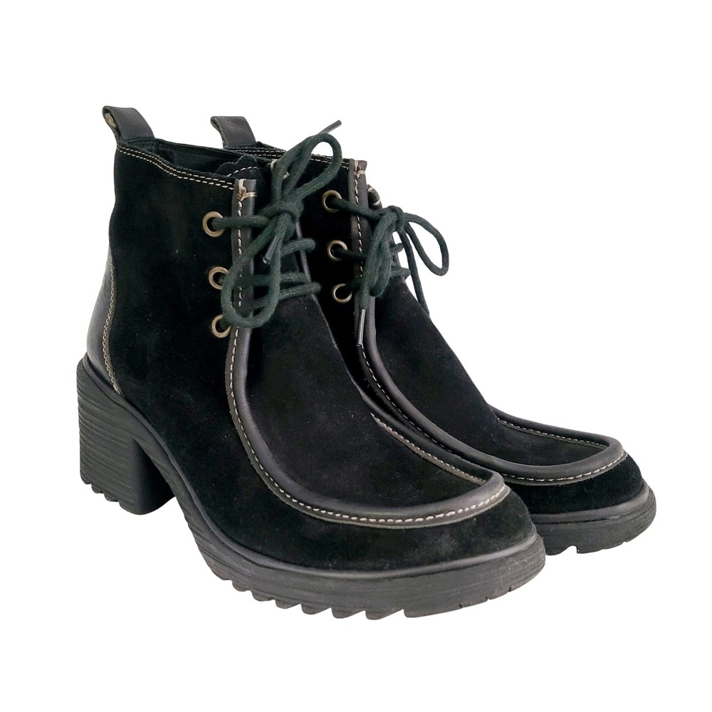 FLY London Women's Wins782fly Oxford Boots - Size 41 / US‎ 10.5